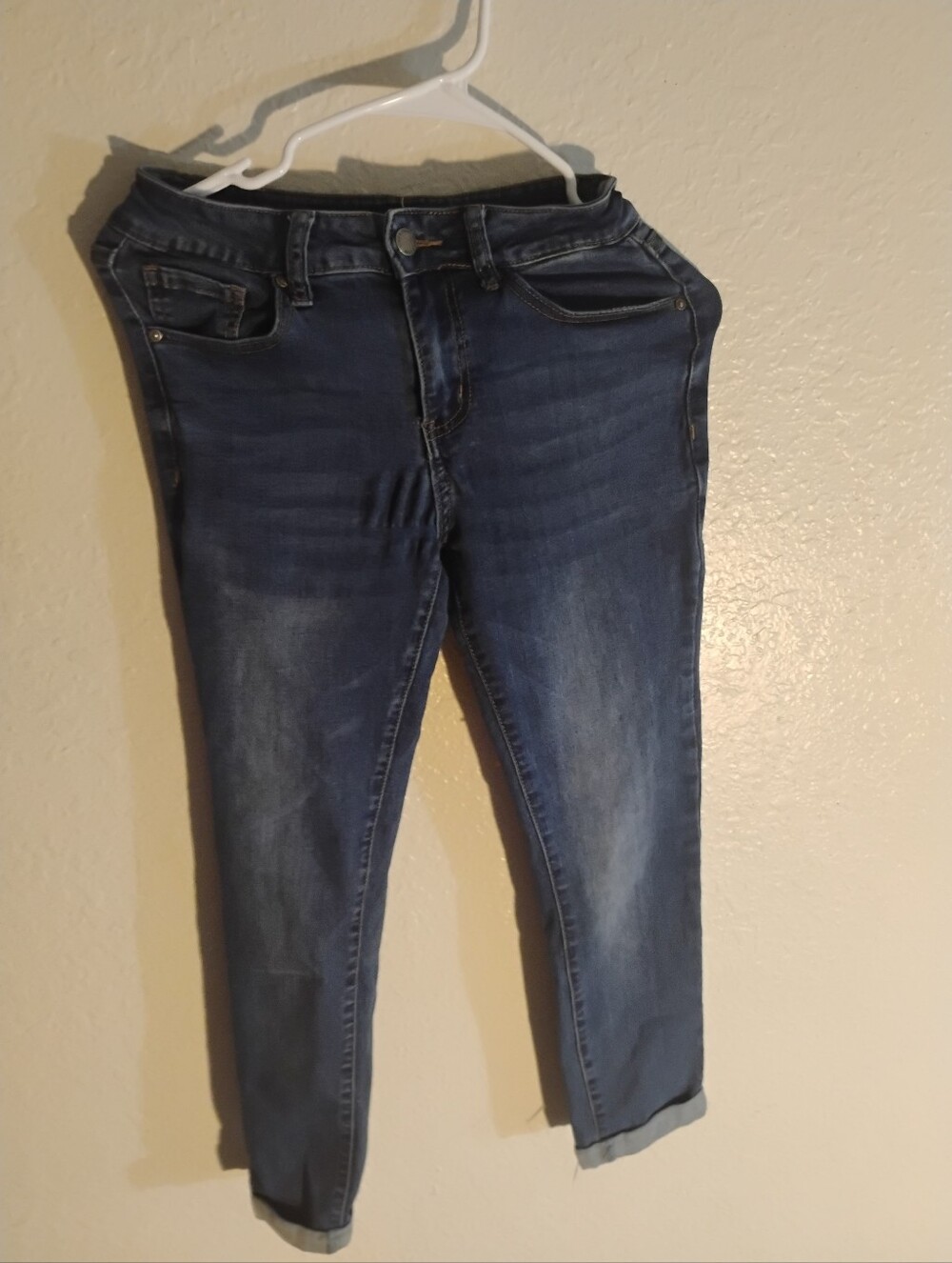 Fire And Rain Classic Women's Dark Blue Skinny Jeans
